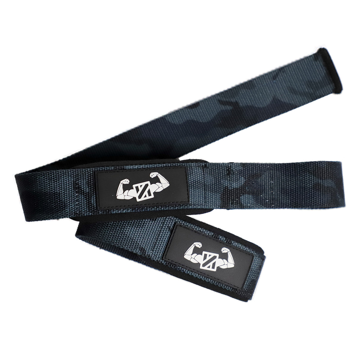Muscle Crate - Lifting Straps - Dark Camo